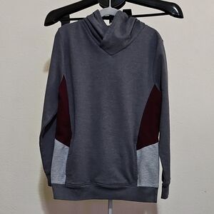 Boy Arizona Jean Company Gray and Maroon Hoodie